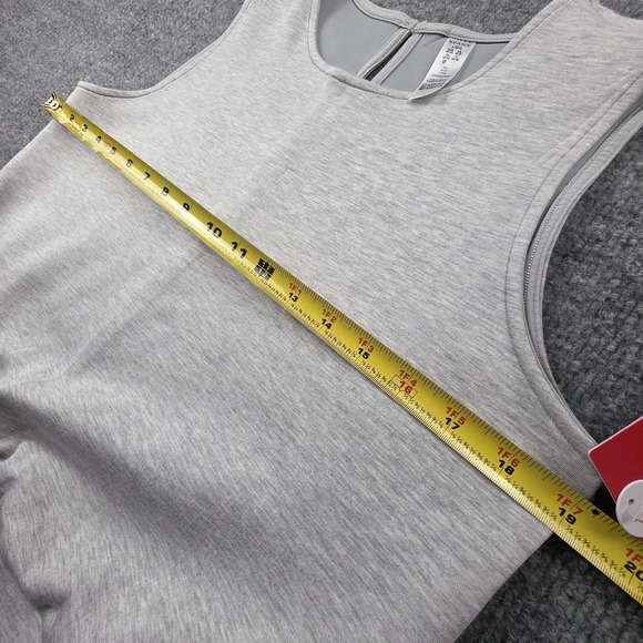 NEW Spanx AirEssentials Womens Large Tall Wide Leg Jumpsuit Romper Heather Gray - Picture 14 of 15